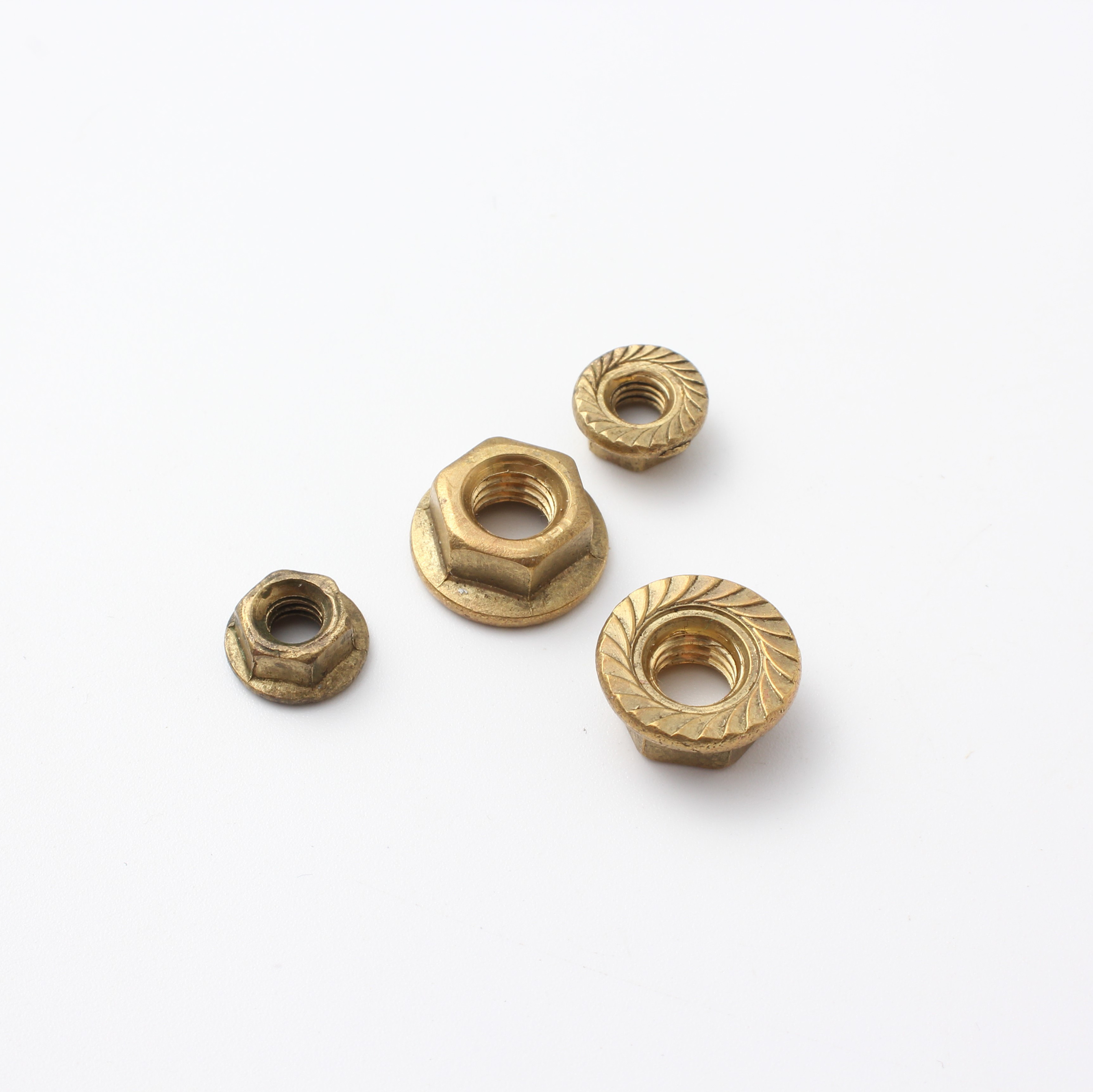 Metric DIN 6923 Hex Flange Nut With Bolt Made of Stainless Steel for Direct Supply