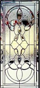 Quality black chrome caming decorative glass wholesale