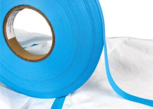 Quality Hot Air EVA Seam Sealing Tape Double Layer Polymer 0.17mm Blue PEVA 200m / Roll wholesale