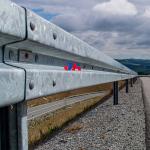 Powder Coated W Beam Guardrail for Outdoor Security on Highways and Roads