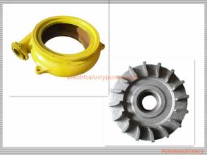 Quality Cast Iron Long Wearing Centrifugal Slurry Pump Parts OEM / ODM Availabl wholesale