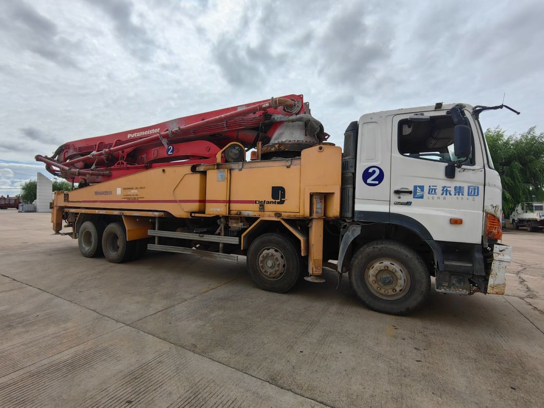 Perfec Original Condition Putzmeister 49m Concrete Pump Scarce Truck Pump Can Change to Mercedes-Benz Truck