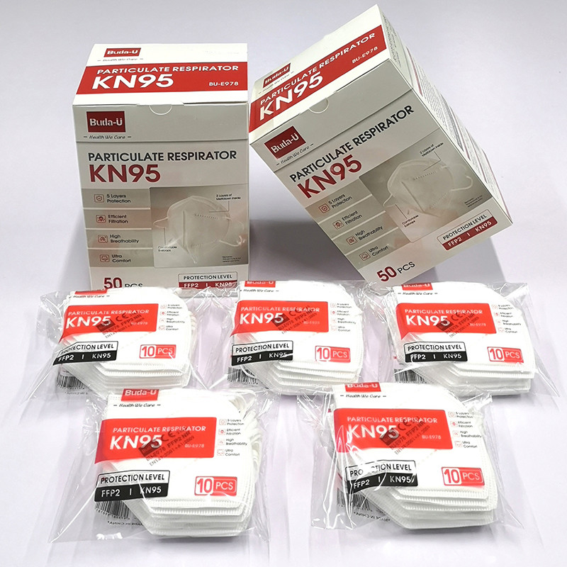 Buda-U KN95 Protective Mask GB2626 FDA Non Woven Kn95 Respirator Masks