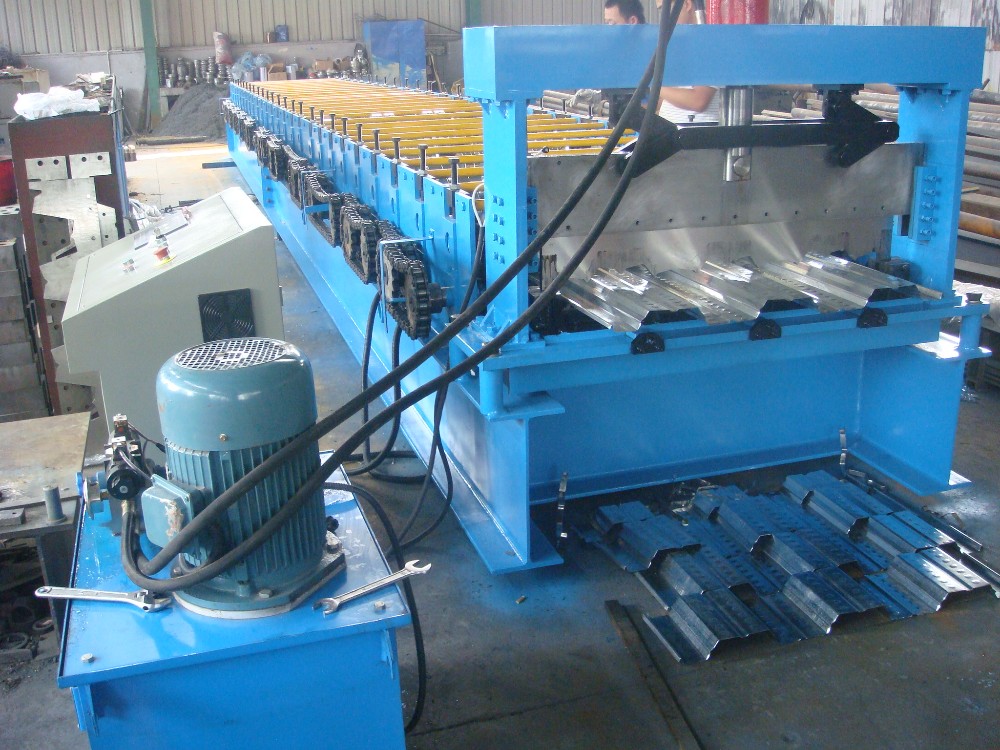 Steel Structure Metal Floor Deck Roll Forming Machine Cold Roll Forming Machine
