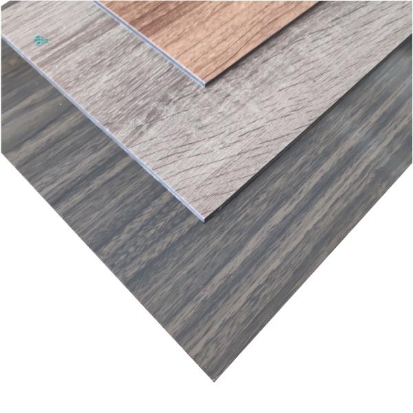 Fireproof Mineral Core Wood Grain Coating ACP Panel Excellent Weather Resistance