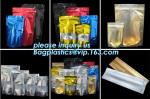 Laminating Aluminum Foil Food Packaging metallized zipper Standing Up Pouch Bag