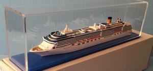 Quality Plastic Ship 3d Model Costa Mediterranea Cruise Ship Model With Collection Values wholesale