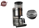Black new home design bright 1.25L drop coffee machine glass pot 1800Power quick