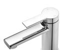 Stylish Kitchen Basin Mixer Faucet Brass Material Monobloc Chrome