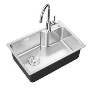 Quality AF5508 Stainless Steel Kitchen Sink 620×430×201mm Single Bowl wholesale