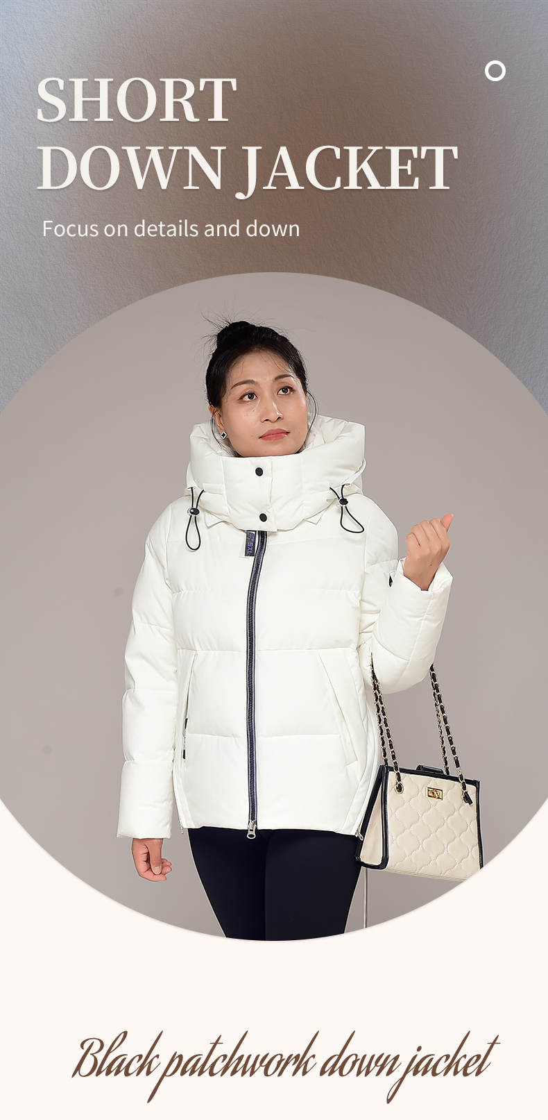 Hot Selling Cheap Custom FODARLLOY F23120 Ladies Warm Hooded Cotton-padded Clothes Women Slim Long Winter Jackets Women Coats