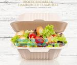 Catering Eco-Friendly Container Compartment Starch lunch Meal Box, Disposable
