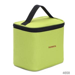 Quality Aluminum Foil Food Delivery Green Insulated Cooler Bags wholesale