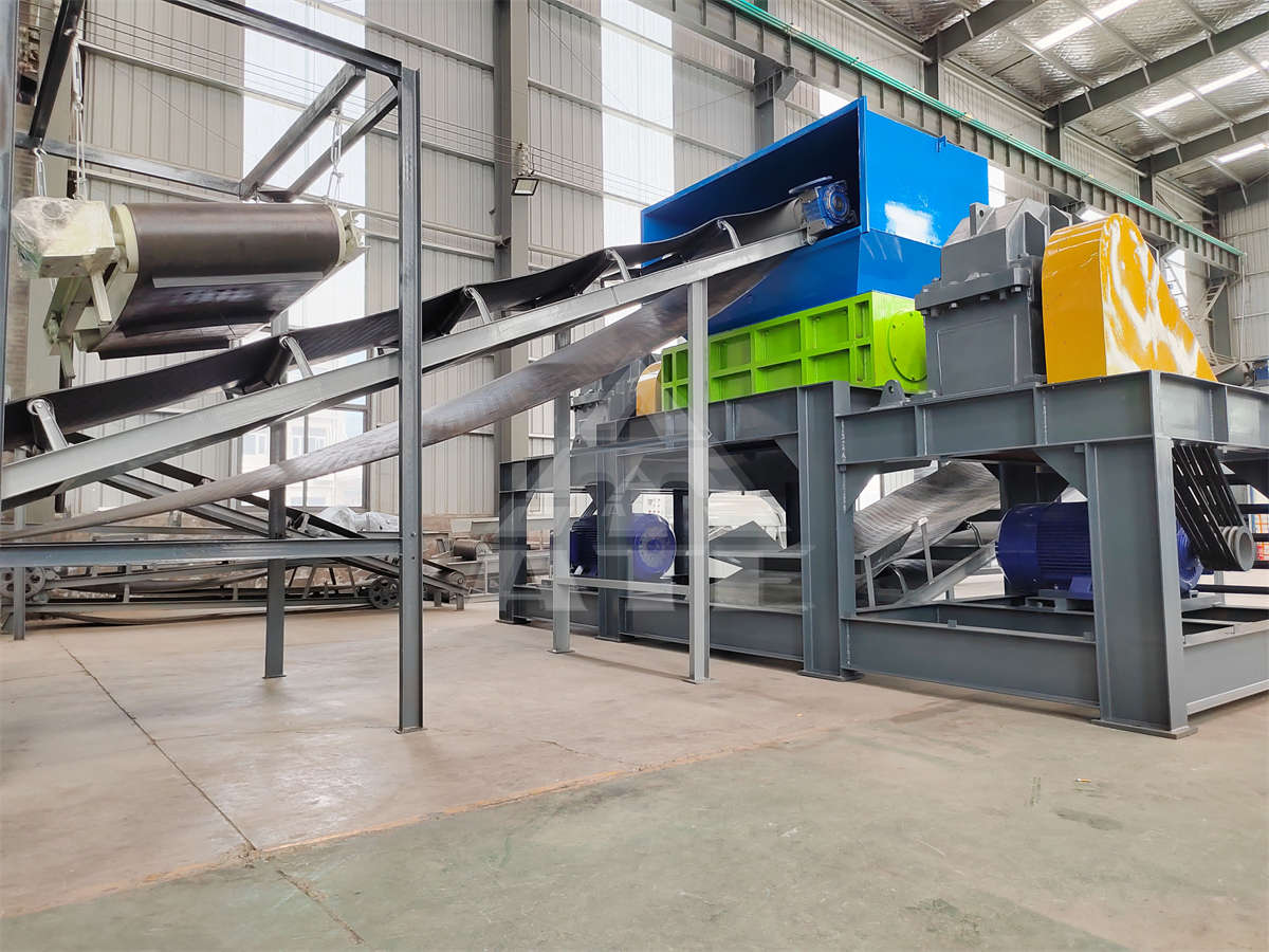 Tire Steel Shredder Machine Tyre Car Waste Metal Shredder Customizable