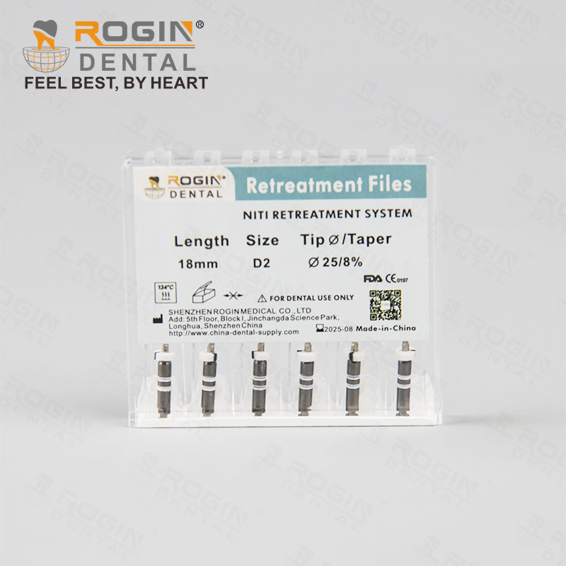 Niti Endodontic Files Retreatment Files For Removing Gutta Percha