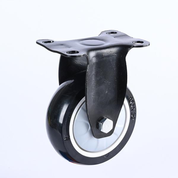 130kg 125mm Industrial Furniture Trolley Bearing Type Ball Bearing Hole Distance