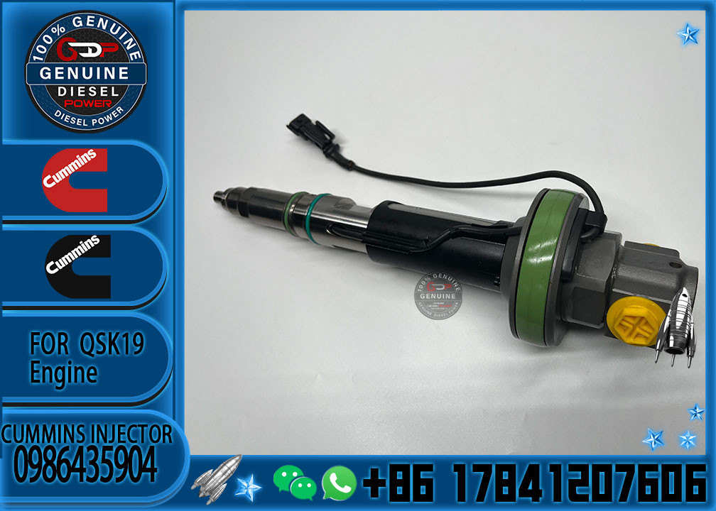 Good Quality Common Rail Diesel Fuel Injector F00BJ00005 0986435904 For Cummins QSK19 QSK38 QSK60