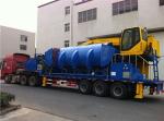 75KW Portable Scrap Steel Baler With Wheel For Discarded Automobiles