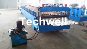 Quality Hydraulic cutting Trapezoidal Roof Deck Roofing Sheet Making Machine TW38-200-1000 wholesale