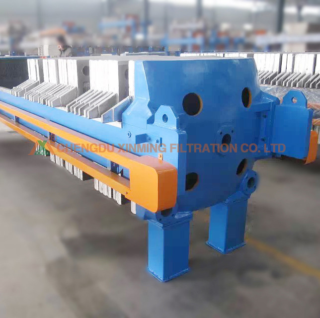 Cast Iron Frame And Plate Industrial Filter Press Excellent Filtering Effect