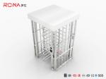 Full Height Turnstile RFID Card Reader Fingerprint Stainless Steel Turnstiles