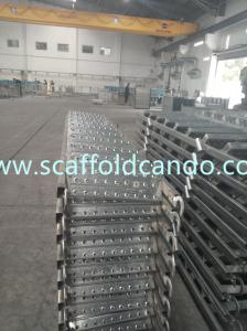 Quality 550*2677mm,550*2515mm,550*2397mm scaffolding galvanized stair case steel ladder for frame scaffolding system wholesale