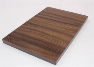 Quality Anti Yellowing Wood Grain E0 High Gloss MDF Panels 30mm wholesale