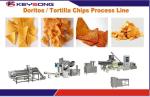 Industrial Food Processing Equipment , Custom Puff Extrusion Nacho Chip Machine