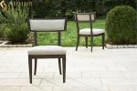Restaurant Solid Wood Upholstered Dining Chair comfortable modern SGS