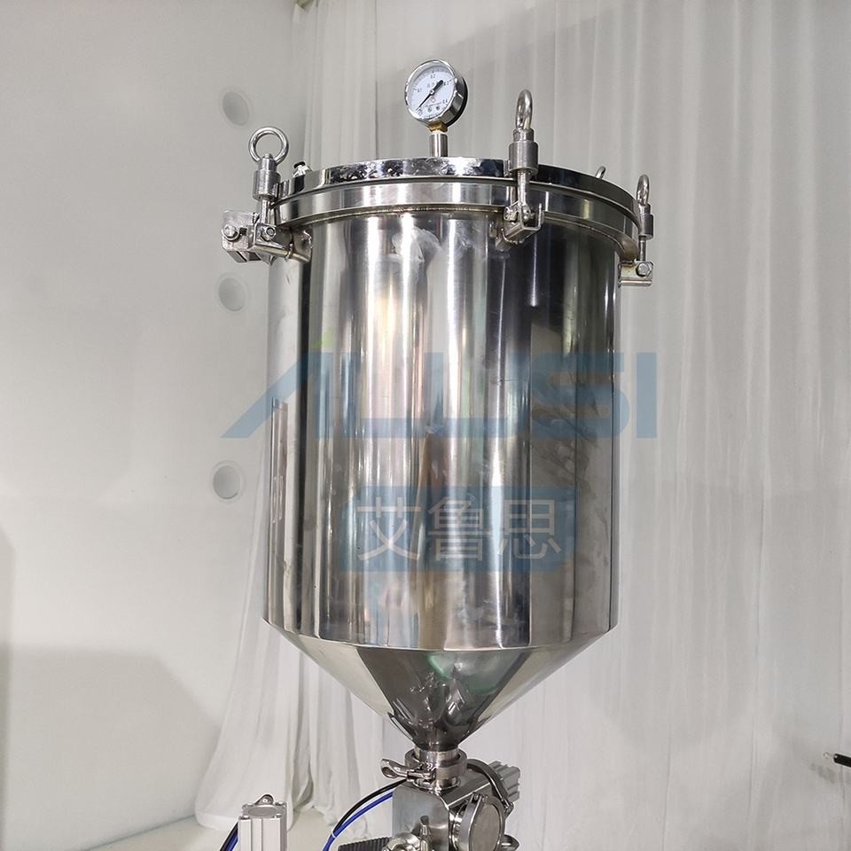Cosmetic/Food Packing Machine Liquid Foundation Pressurized Filler Nail Polish Mascara Vertical Paste Filling Machine