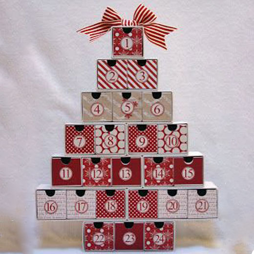 Customized Printing Christmas Gift Boxes Advent Calendar