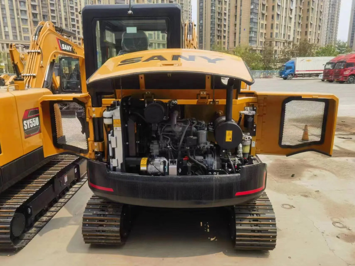 SANY 5 Tons Kubota SY55C SY55U SY60C Pro Excavator Machine In Very Good Condition