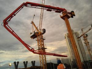 Quality Static Concrete Placing Boom / High Wear Resistance boom tube and bend wholesale