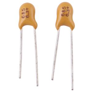 Quality Dipped Radial Tantalum Capacitor 6.8uF 20% 6.3V 10V Tantal Kondensator wholesale