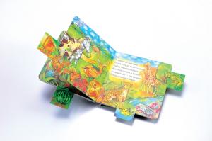 Quality Felt Flap Kids Hardback Book Printing Custom 400gsm wholesale