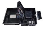Black 24 SC 72 Fiber Connection FTTH Splitter Box