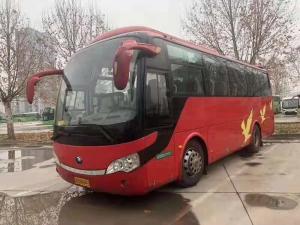 Quality 39 Seats 180KW 2013 Year Manual Transmission Yutong Red Used Passenger Bus wholesale