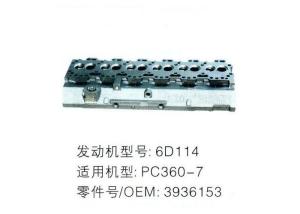 Quality Complete Cylinder Head 6D114 For PC360-7 Excavator Machines Diesel Cylinder Head wholesale