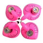 Flamingo Pool Floating PVC Inflatable Can Holder for Party,promotional gifts