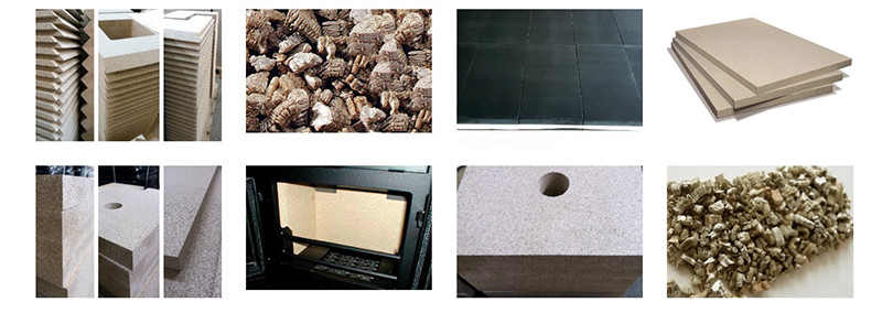 OEM Vermiculite Temperature Preservation Slab , Durable Steel Ladle Insulation Board