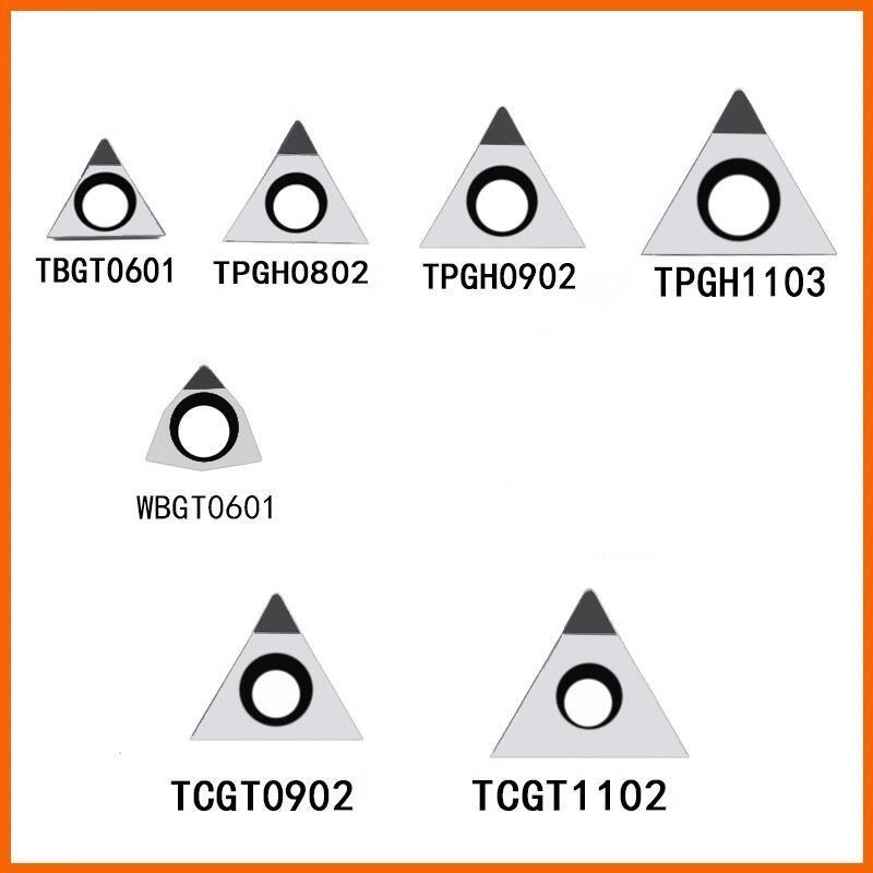 TNGA160404 PCD Al2O3 Coated PCD CBN Insert For Triangle Shape And Customized Needs