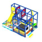 Green Forest Attraction Soft Play Equipment Kids Indoor Adventure Playground