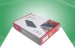 Corrugated printed packaging boxes Flock Finish Vacuum Formed Insert