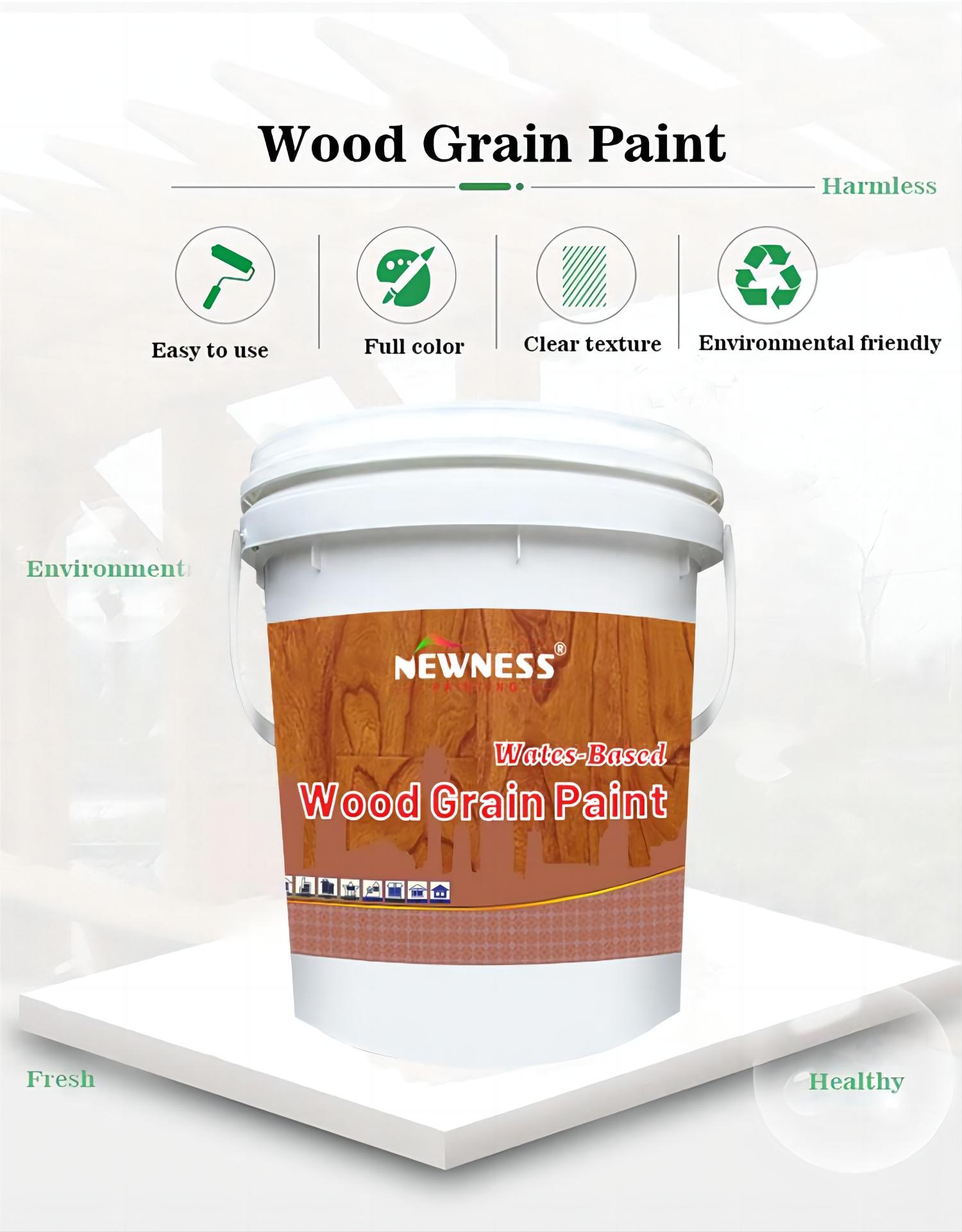 Volume 20KG/BUCKET Matt Wood Grain Powder Coating Paint for Aluminium Wood Effect