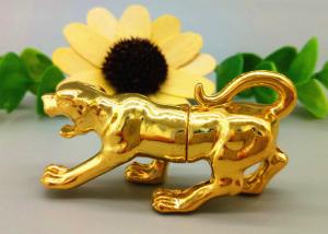 Quality Leopard Shape 1g Clear Pill Bottles Aluminum Rhino Gold Capsules wholesale