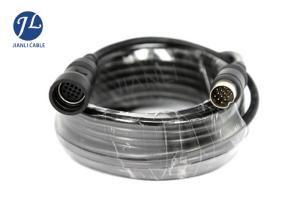 Quality 13 Pin Din Backup Camera Extension Cable With Male to Female Electrical Plug wholesale