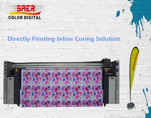 Quality Sublimation Ink CMYK Inkjet Fabric Printing Machine wholesale