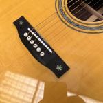 Custom Logo on Headstock, Solid Spruce OM Body Solid Rosewood Back Side Acoustic