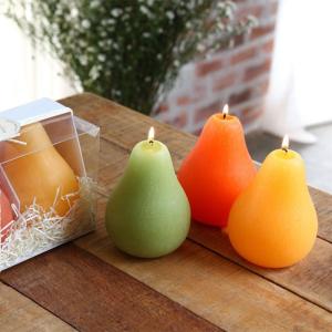 Quality Brushed Pear Non Toxic Scented Candles Gift Sets Handmade Customized Fragrance wholesale