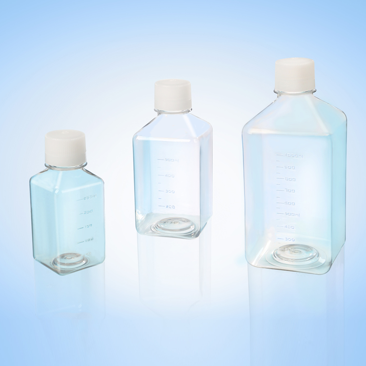 Laboratory Small Sample bottles Plastic Media bottles